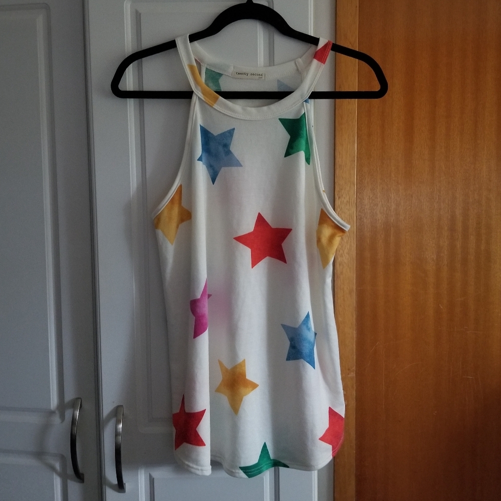 🍁🌺Twenty Second 22nd sleeveless print top